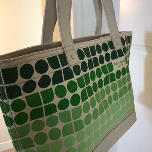 Authentic Kate Spade Canvas Tote